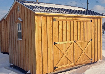 Amish Shed With Double Doors