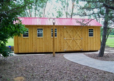 amish built shed - youtube