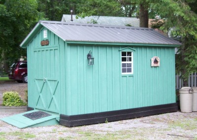 Amish Shed - That's Bright!!!